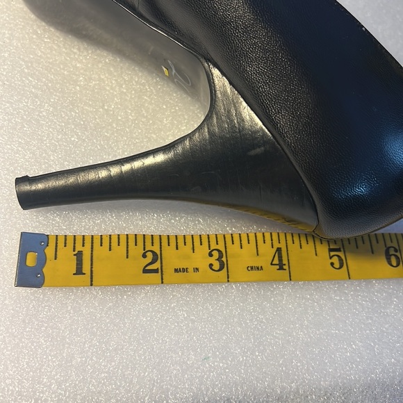 Alfani “Maddy” almond toe black platform pump 7.5 black - Picture 7 of 7